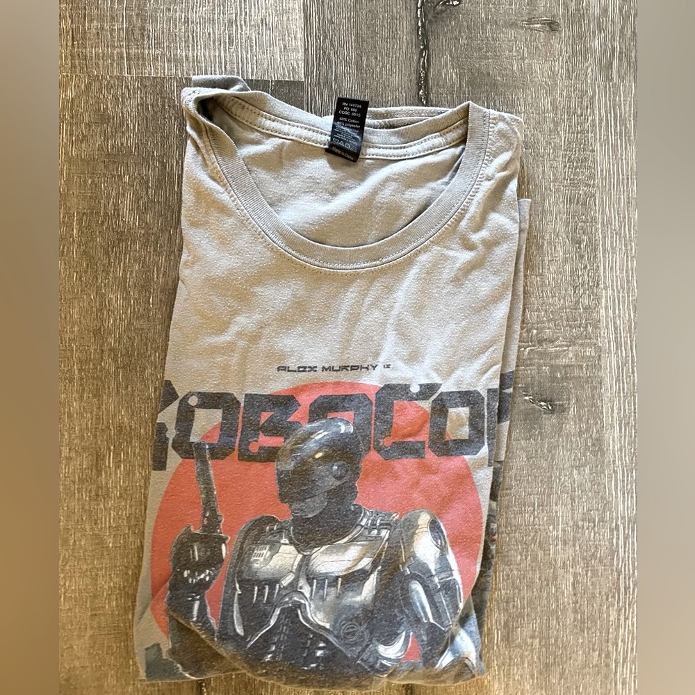 Robo cop tshirt